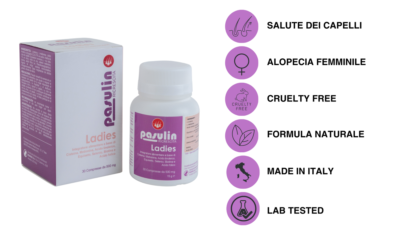 Pasulin Ladies - Integratore per Capelli Donna