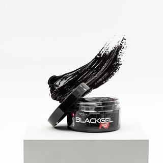 Gel nero per capelli uomo ad effetto lucido Pasulin