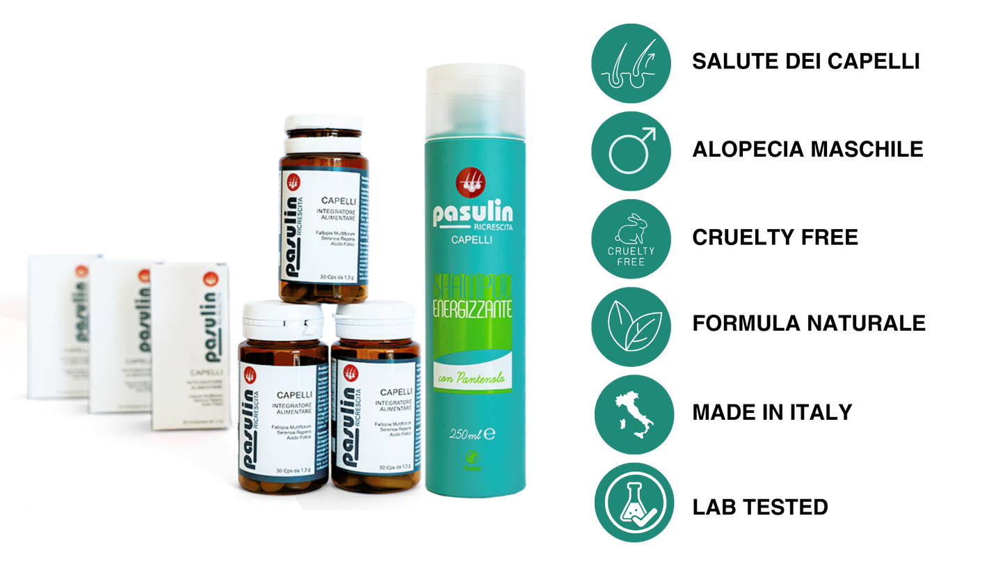 Pasulin CONTINUE KIT - Integratori+Shampoo
