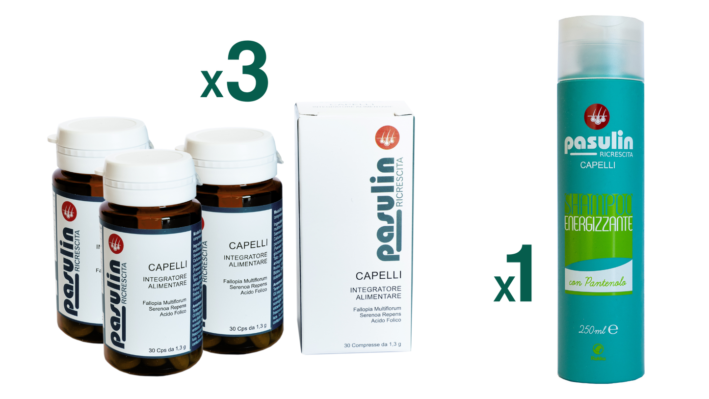 Pasulin CONTINUE KIT - Integratori+Shampoo