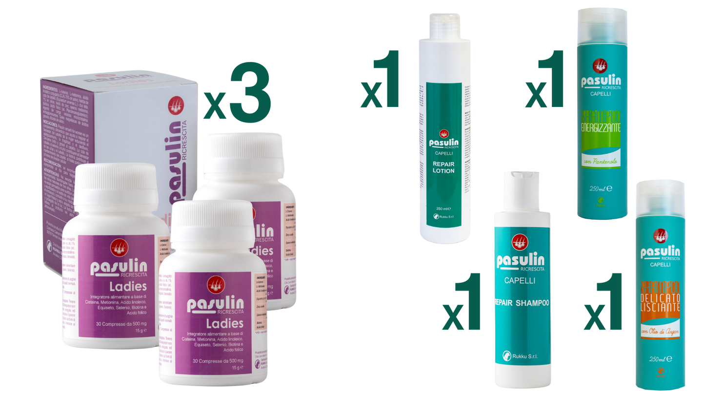 Pasulin KIT LADIES - POST TRAPIANTO CAPELLI