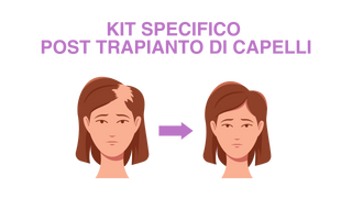 Pasulin KIT LADIES - POST TRAPIANTO CAPELLI