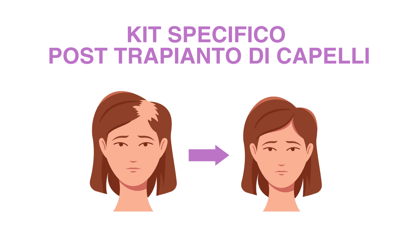 Pasulin KIT LADIES - POST TRAPIANTO CAPELLI